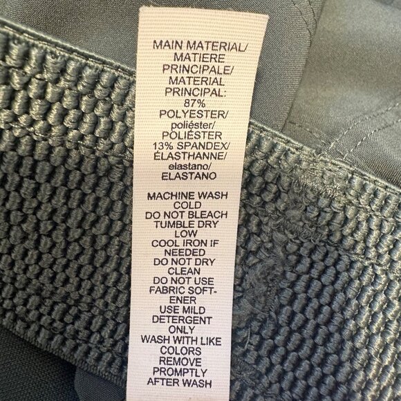 Vintage Adidas Mens Green Athletic Shorts Large Drawstring Elastic Waistband - Picture 8 of 8